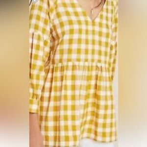 Anthropologie Maeve ruffled peplum top